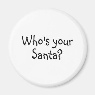 Vem är din Santa 2 Magnet