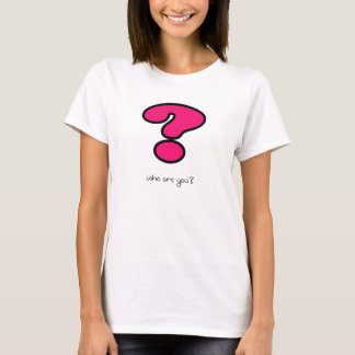 Vem är du? tee shirt