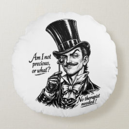 Vem är dyrbar?! Åh ja—du vet! Rund Kudde