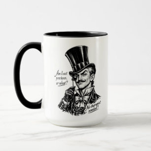 Vem är dyrbar?! Kvick Lord karikatyr Mugg