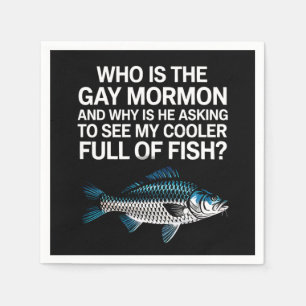 Vem är Gay Mormon LGBTQ-Pridet Fish? Pappersservett