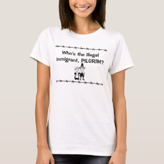 Vem är illegal invandrare tee