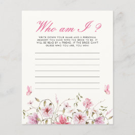 Vem är jag? Möhippa Game?