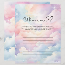 Vem är jag som pastel Cloud Nine Möhippa Game?