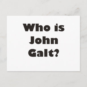 Vem är John Galt? Vykort