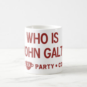 Vem är muggen för det John Galt Teapartyet Kaffemugg
