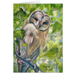 Vem är Napping? Tomt anteckningskort Hälsningskort