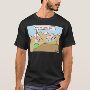 vem är objectivismen för randen för john galtay t-shirt