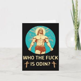 Vem är Odin Bodybuilding Jesus Fitness Funny Gym? Kort