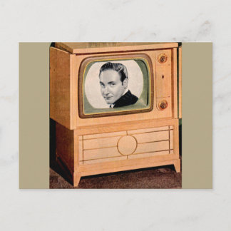 Vem är på TV? Vykort