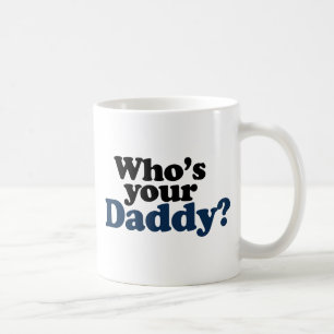 Vem är pappa? kaffemugg