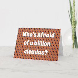 Vem är rädd för en miljard Cicadas? Kort