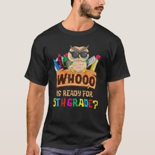 Vem är redo för 5:e klass ugglas återkomst till sk t shirt