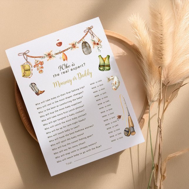 Vem är Reel Expert Fishing Baby Shower Game? (Skapare uppladdad)