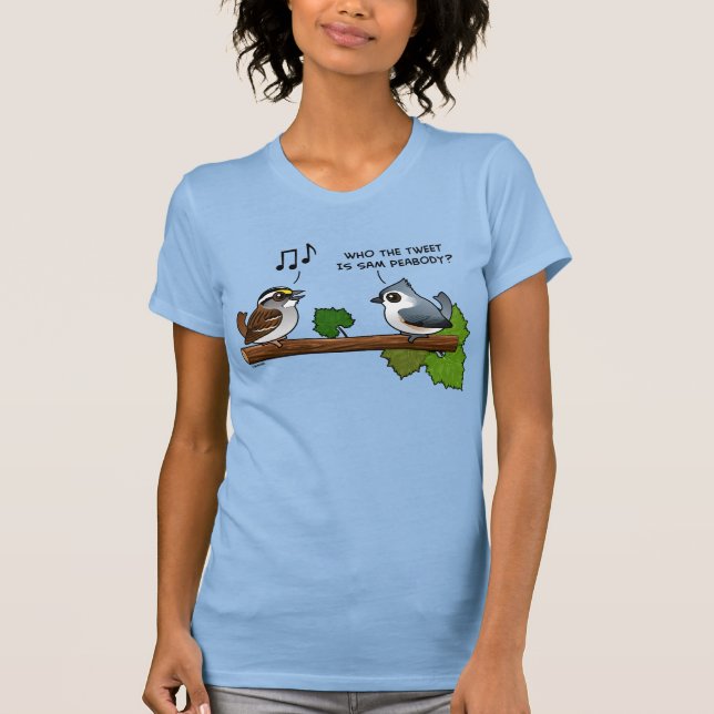 Vem är Tweet? T-shirt (Framsida)