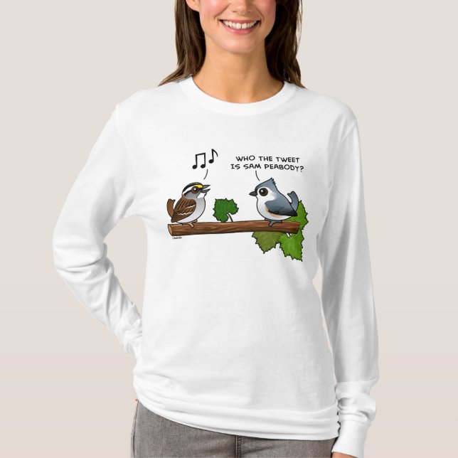 Vem är Tweet? T-shirt (Framsida)