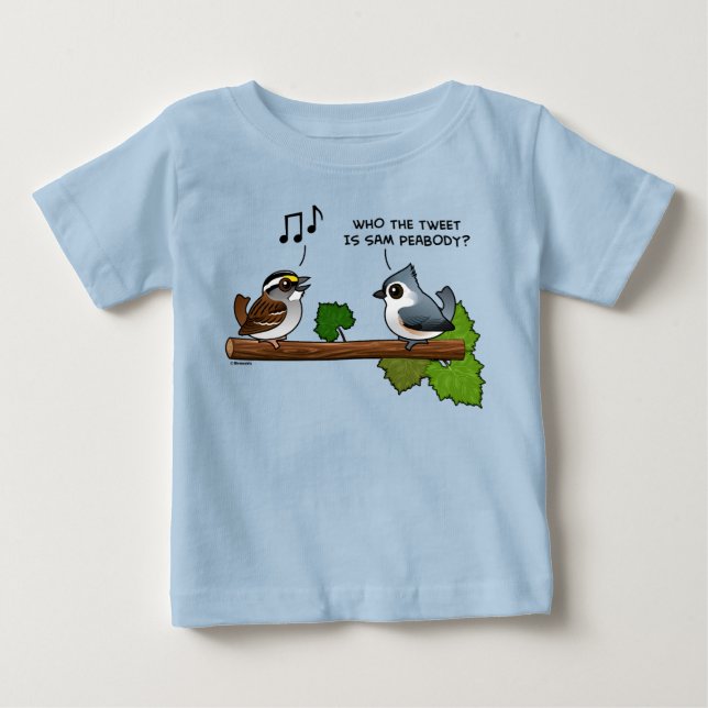 Vem är Tweet? Tee Shirt (Framsida)