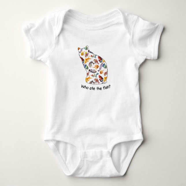 Vem åt fisken? t shirt (Framsida)