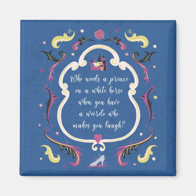 Vem behöver en prins? magnet (Framsidan)