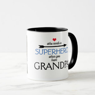 Vem behöver en SUPERHERO, när du har MORFARmugge Mugg