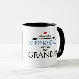 Vem behöver en SUPERHERO, när du har MORFARmuggen Mugg