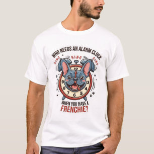 Vem behöver en väckarklocka när man har en fransk t shirt