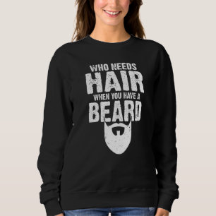 Vem Behöver Hår När Du Har Ett Skägg Viking Skäggb T Shirt