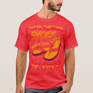 Vem behöver skor när t shirt