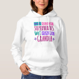 Vem behöver superhjältar vi har morfar t shirt
