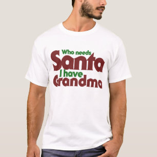 Vem behöver tomten, jag har mormor tröja