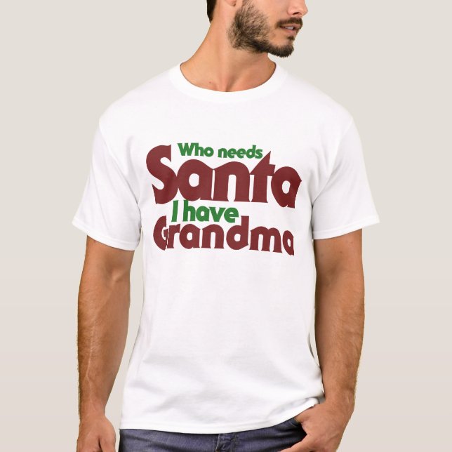 Vem behöver tomten, jag har mormor tröja (Framsida)