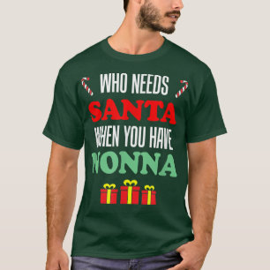 Vem behöver tomten när du har en icke-italiensk mo t shirt