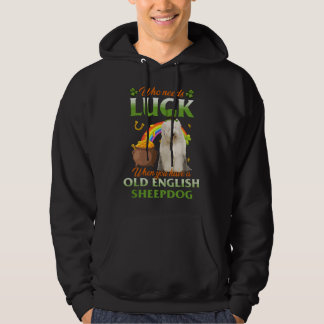 Vem behöver tur när man har en gammal engelsk fårh hoodie