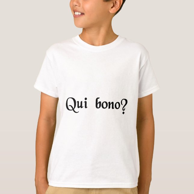 Vem benfits? tee shirt (Framsida)