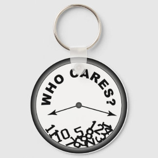 Vem Cares Clock Nyckelring