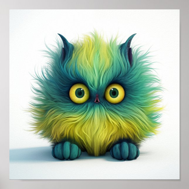 Vem då? Uggla Fantasy Creature Poster (Framsidan)