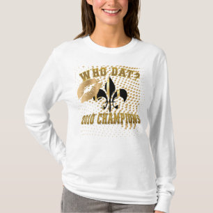 Vem där?2010 mästare/fleur de Lis/kärlek/kyss T Shirt