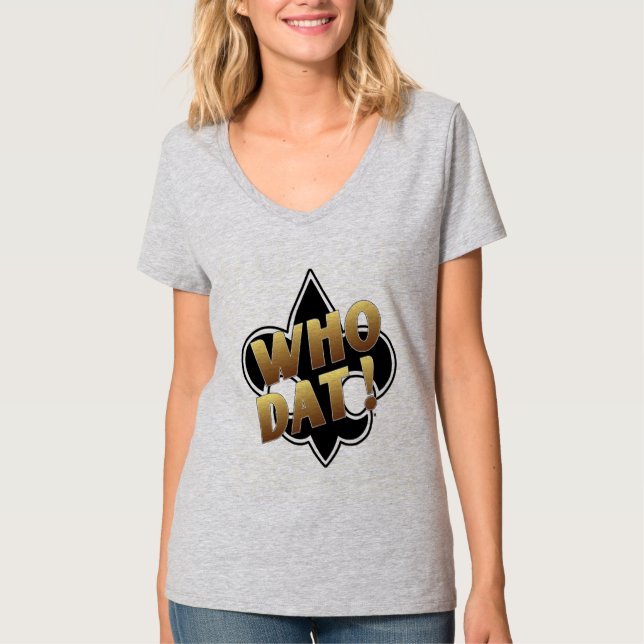 Vem Dat t-skjortor T-shirt (Framsida)