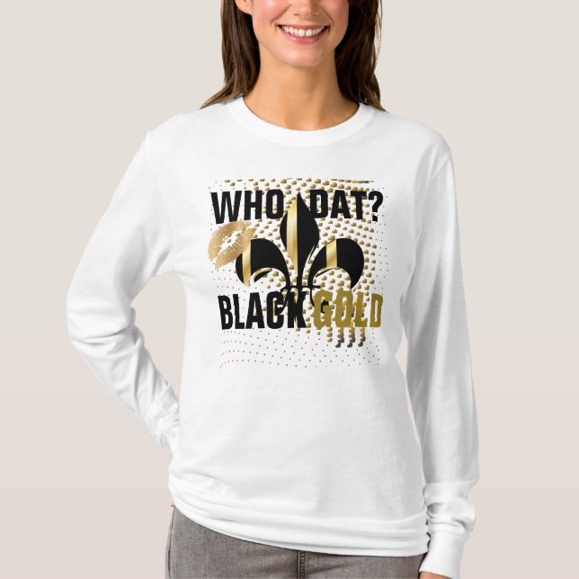Vem data?/kärlek/kiss/Black guld hjärtan/Fleur de  Tee (Framsida)