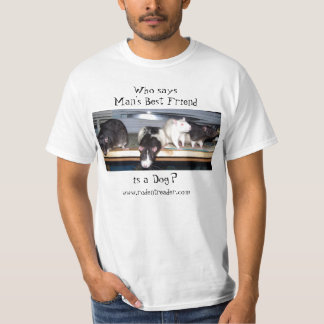 "Vem den något att säga" råttaT-tröja - utforma B T Shirt