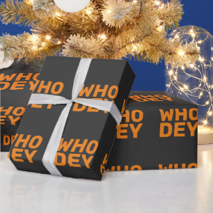 VEM DEY CINCINNATI FOOTBALL CHRISTMAS PRESENTPAPPER