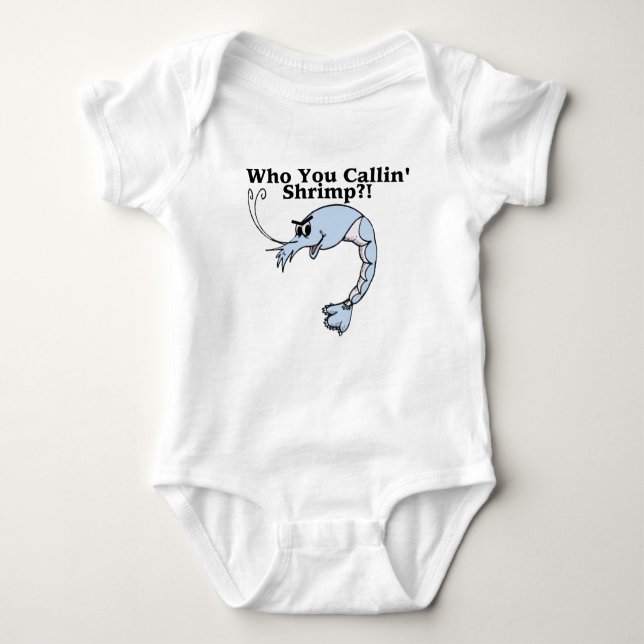 Vem dig Callin räka Tee Shirt (Framsida)