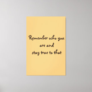 Vem du är Kanvastryck? Canvastryck