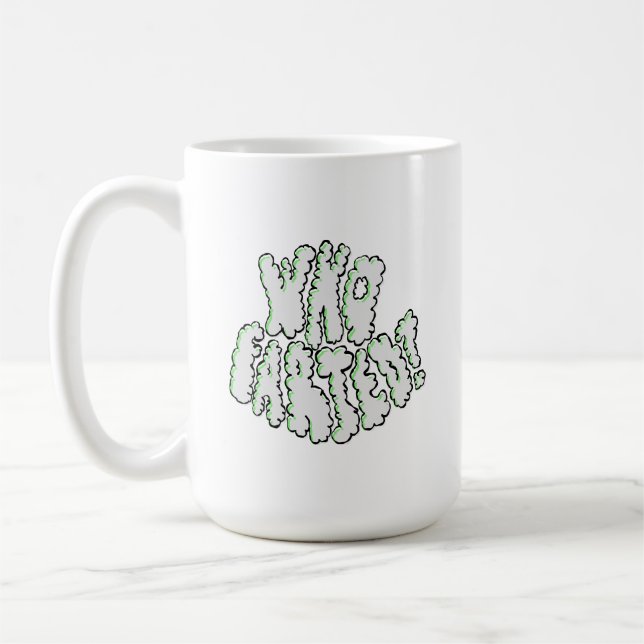 Vem Fartade Kaffe Mugg Rolig Golf Pappa Humor (Vänster)