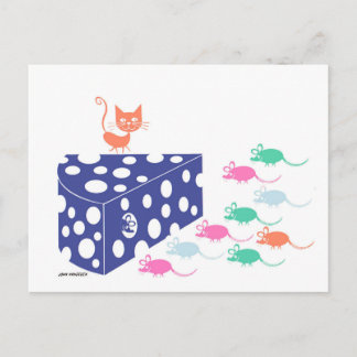 Vem flyttat min ost? vykort