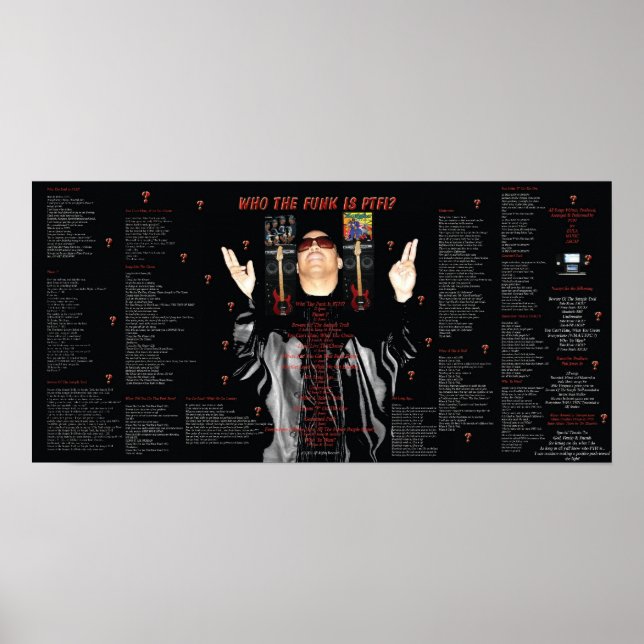 Vem Funk är inne? Poster (Framsidan)