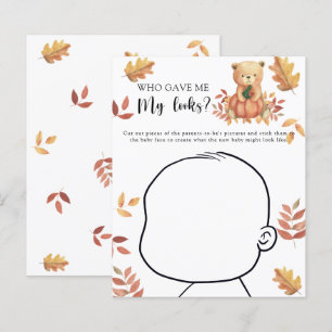 Vem gav mig mitt utseende baby shower spel