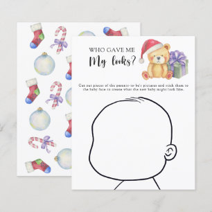 Vem gav mig mitt utseende baby shower spel