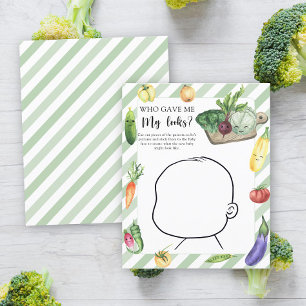 Vem gav mig mitt utseende baby shower spel