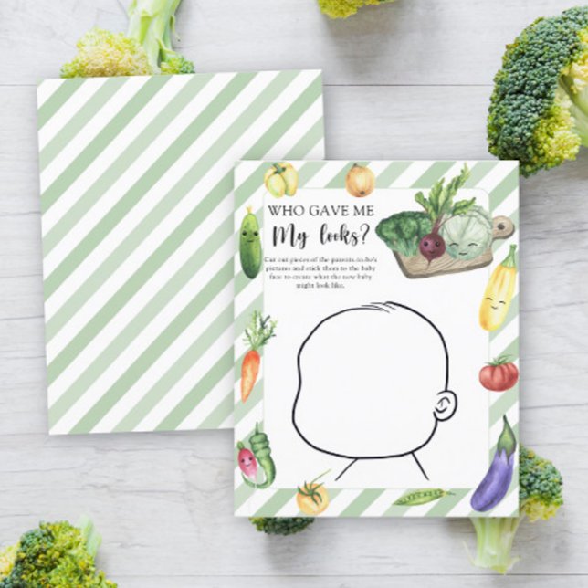 Vem gav mig mitt utseende baby shower spel (Skapare uppladdad)